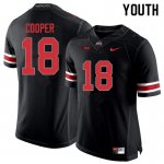 Youth Ohio State Buckeyes #18 Jonathon Cooper Blackout Nike NCAA College Football Jersey Top Deals ZPB3744DN